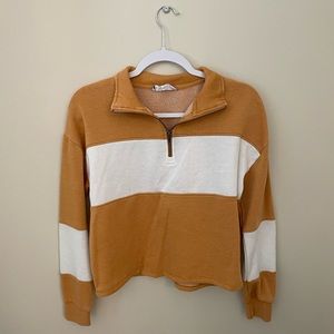 Quarter zip sweatshirt